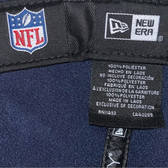 New England Patriots New Era Navy 2023 NFL Training Camp 59FIFTY Fitted Hat - Picture 9 of 9